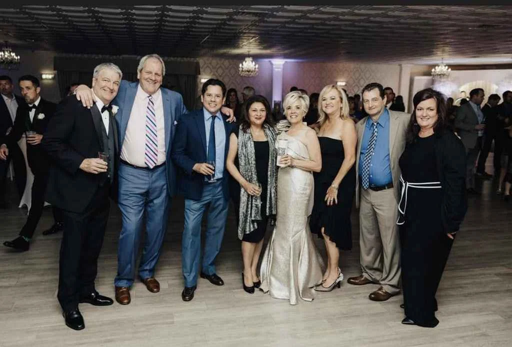 Magnolia Valley Weddings & Events guests gather inside the venue during a wedding celebration.